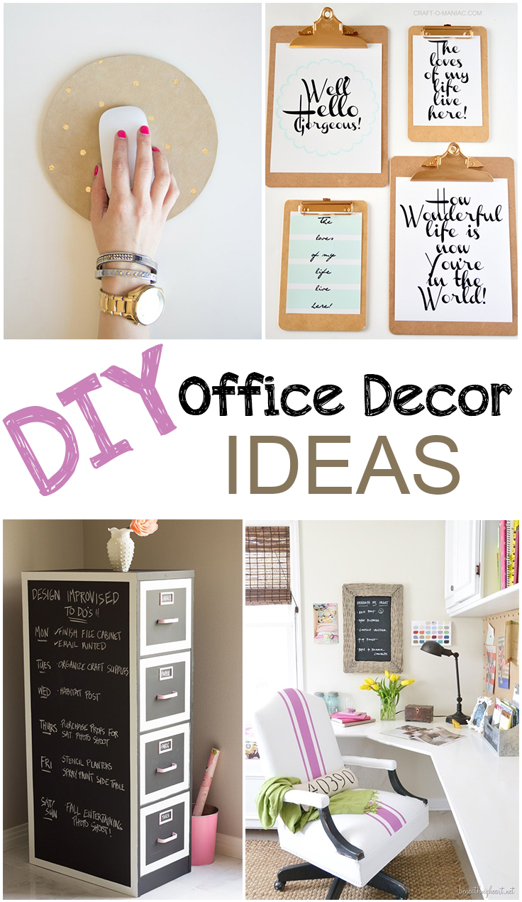 DIY Office Decor Ideas 2