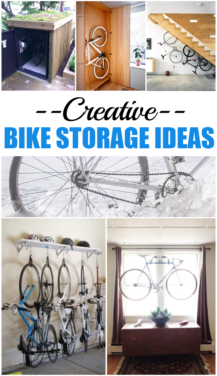 Creative Bike Storage Ideas - Page 7 of 11 - Picky Stitch