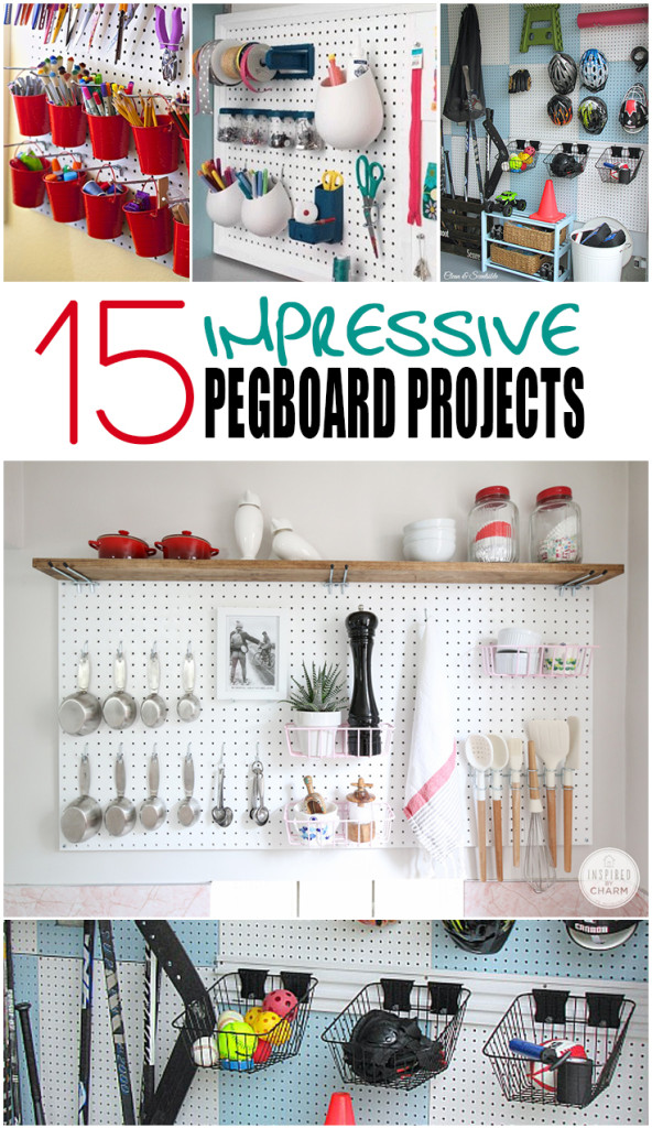 15 Impressive Pegboard Projects