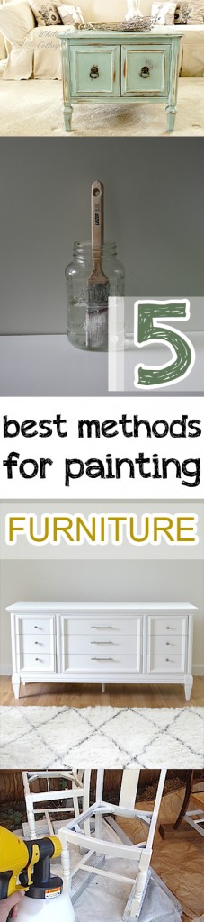 5 Best Methods for Painting Furniture