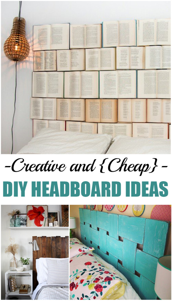 Creative and {Cheap} DIY Headboard Ideas