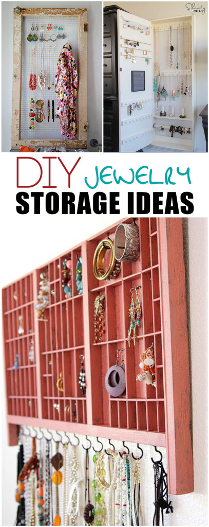 DIY Jewelry Storage Ideas