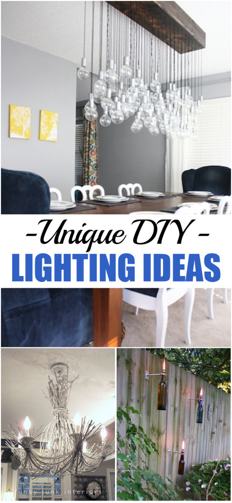 Unique DIY Lighting Ideas