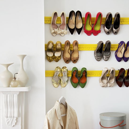 Organization, how to organize your shoes, closet organization, popular pin, DIY shoe organization, small space organization, small closet space.