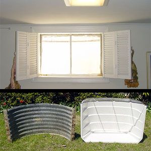 how to make basement window wells more attractive