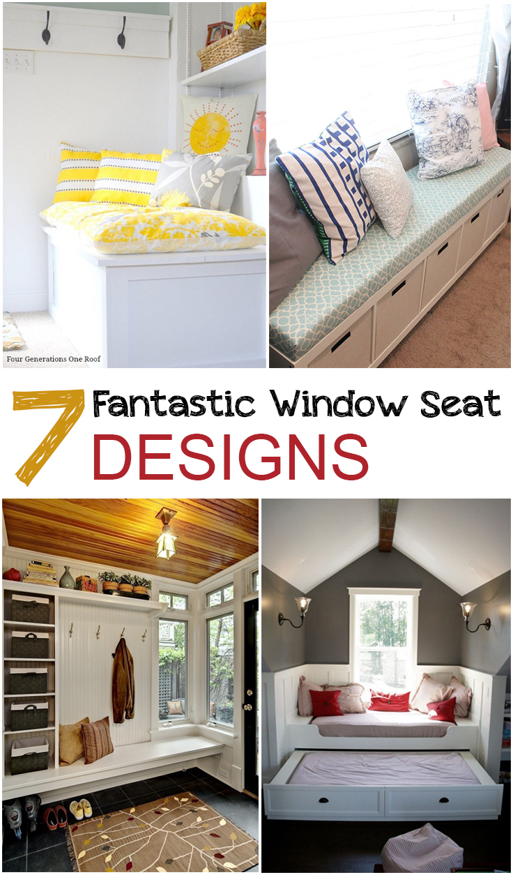 7 Fantastic Window Seat Designs
