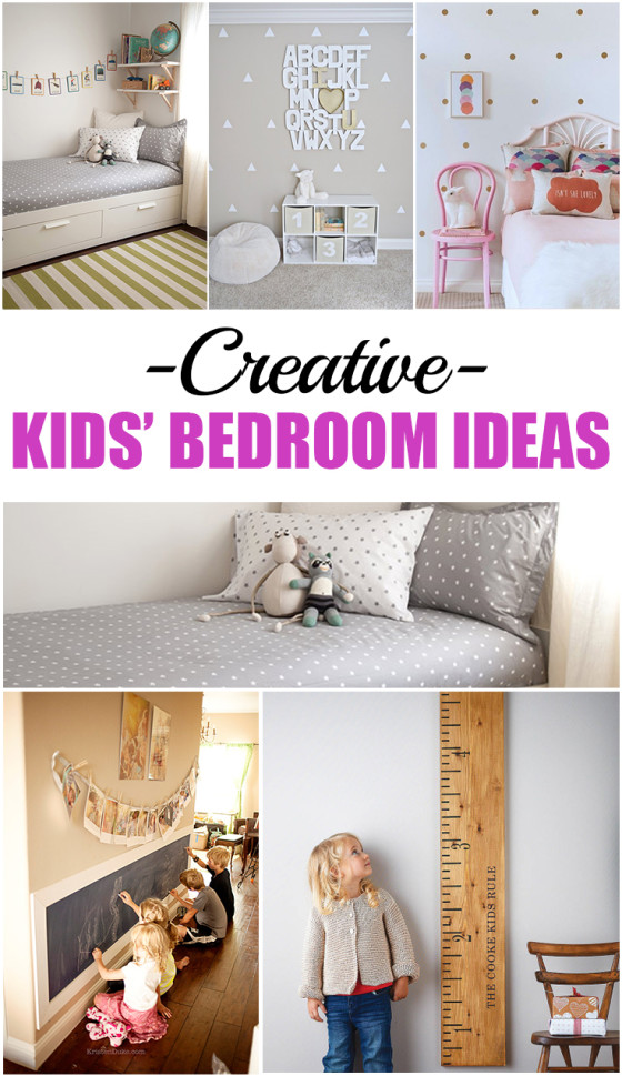 Creative Kids' Bedroom Ideas • Picky Stitch