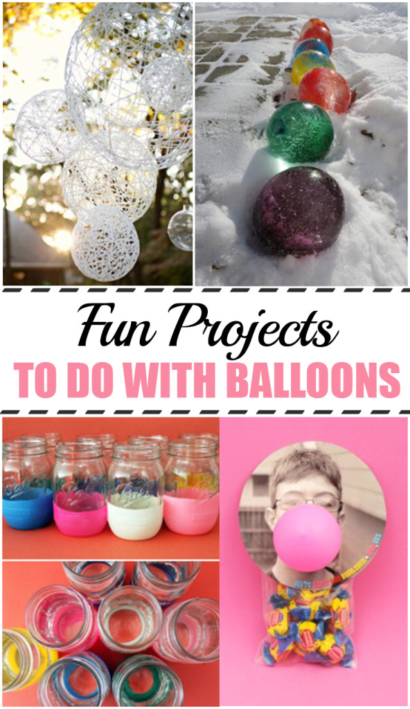 Fun Projects to Do with Balloons