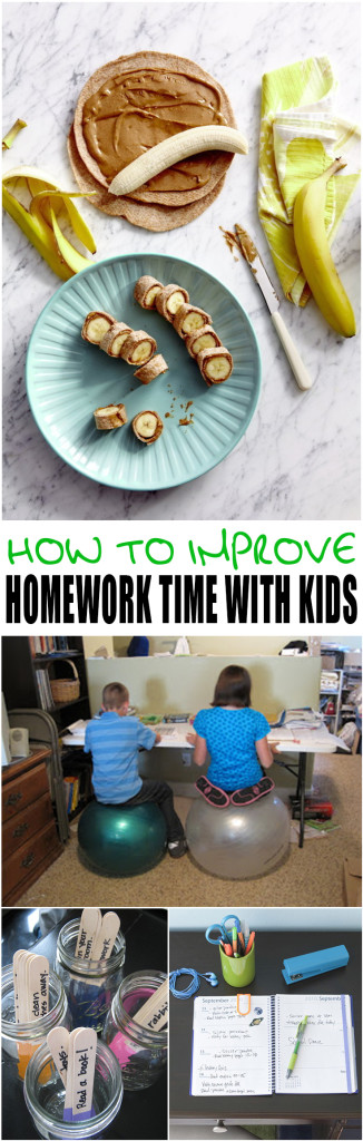 How to Improve Homework Time with Kids