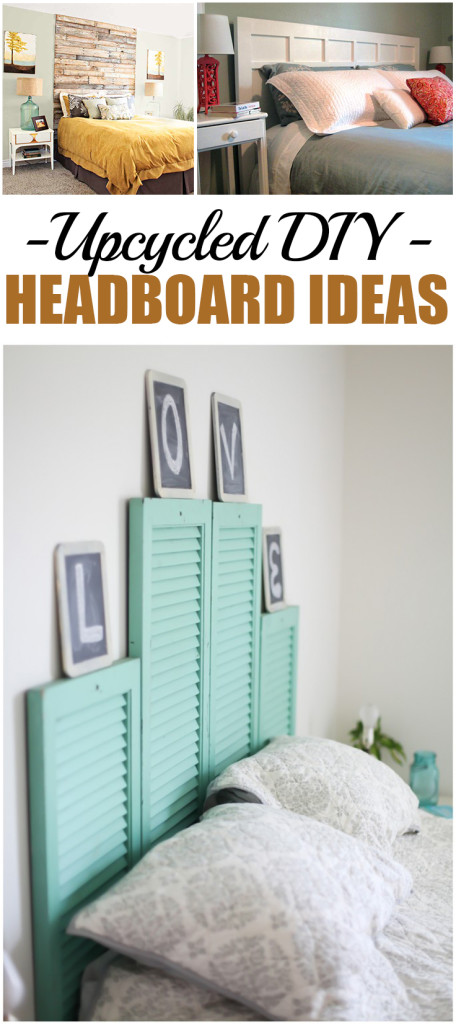Upcycled DIY Headboard Ideas