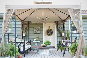 Outdoor living, outdoor living ideas, DIY outdoor living, DIY outdoor furniture, popular pin, outdoor furniture, porch decor ideas, DIY porch decor.