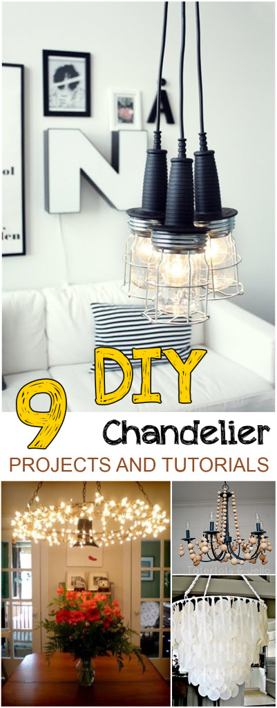 9 DIY Chandelier Projects and Tutorials