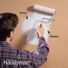 Home improvement, easy home improvement, DIY home, popular pin, drywall patching, how to patch drywall.