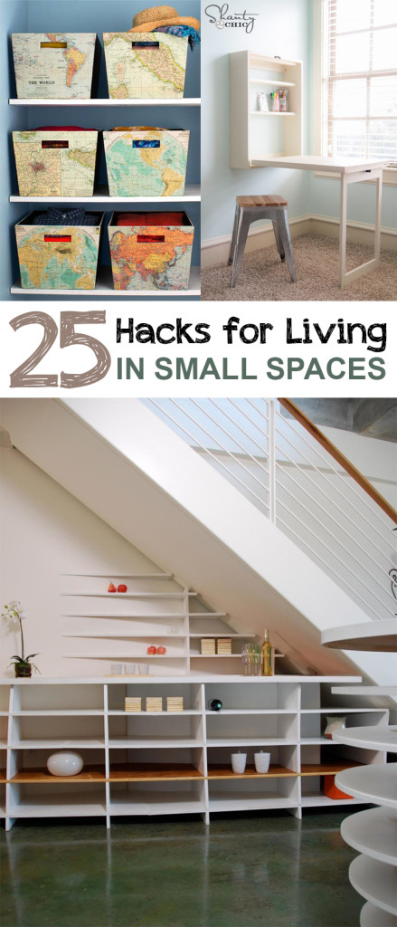 Small space living, DIY home decor, small space decorating, organizing small spaces, popular pin, living in small spaces, storage ideas.