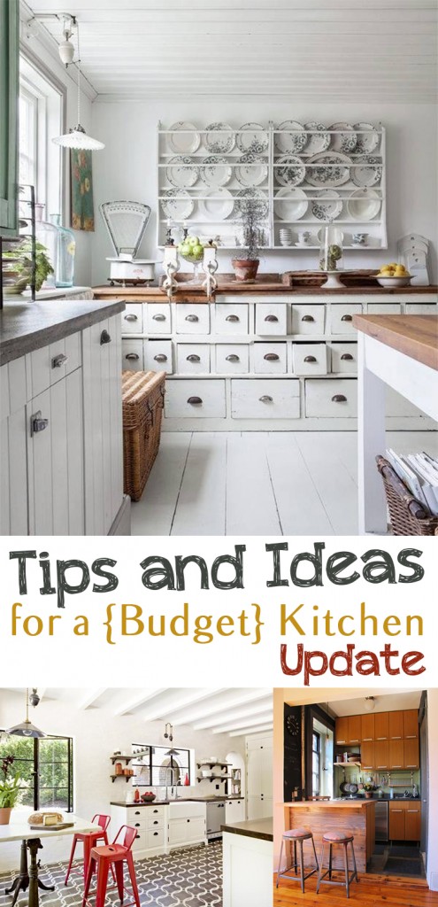 Tips and Ideas for a {Budget} Kitchen Update