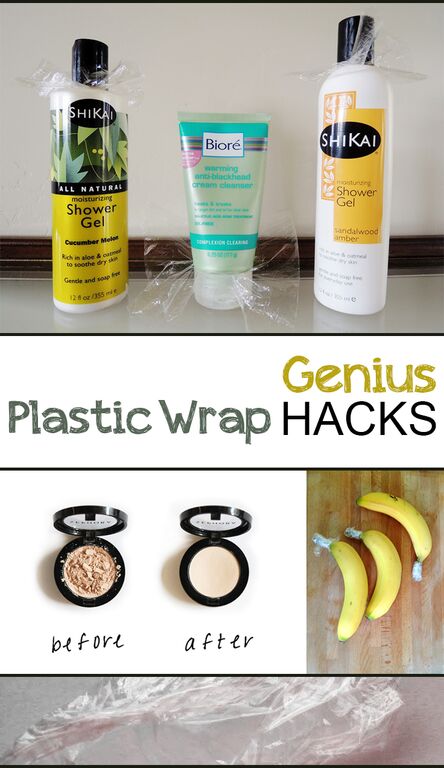 Genius Plastic Wrap Hacks