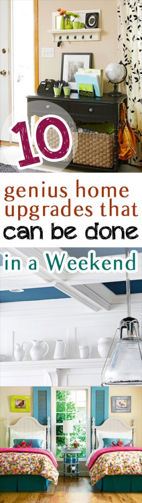 10 Genius Home Upgrades that Can Be Done in a Weekend (1)