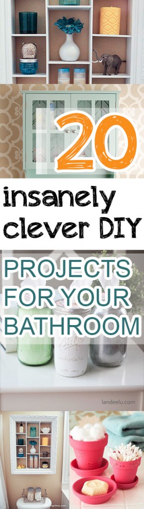 Bathroom projects, bathroom hacks, bathroom cleaning, bathroom organization, popular pin, small space organization.