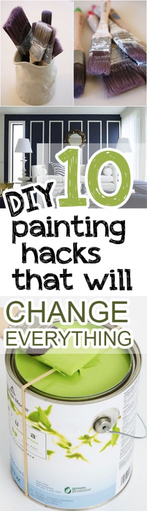 Painting hacks, DIY hacks, popular pin, painting, home hacks, DIY painting, home improvement, home improvement hacks.