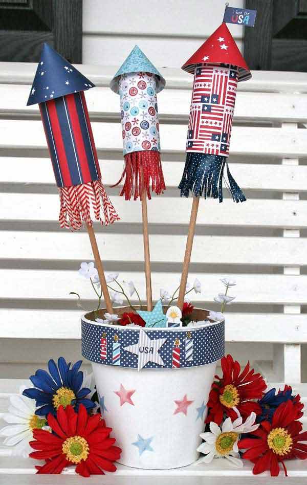 Top 25 4th of July Porch Decor Ideas