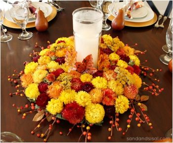 10 Beautiful Thanksgiving Centerpieces2