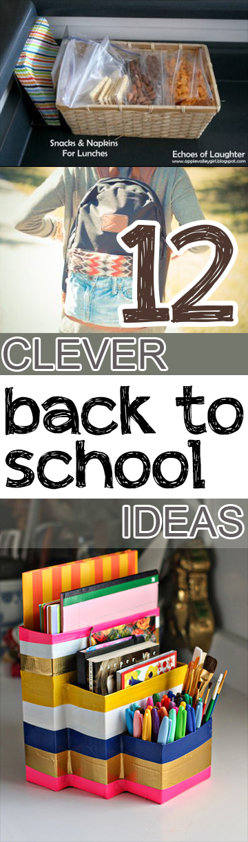 Back to school. back to school hacks, DIY back to school, popular pin, back to school organization.