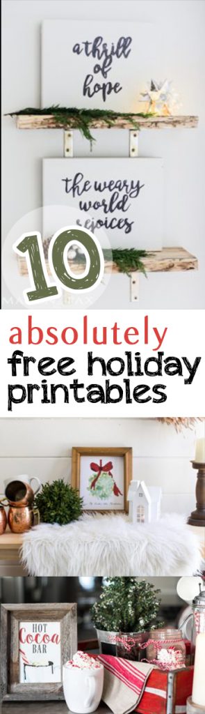 Holiday Printables, Christmas Printables, Free Printables, Free Christmas Printables, Download Christmas Printables, Cute Holiday Printables, Popular Pin, Easy Christmas Printables