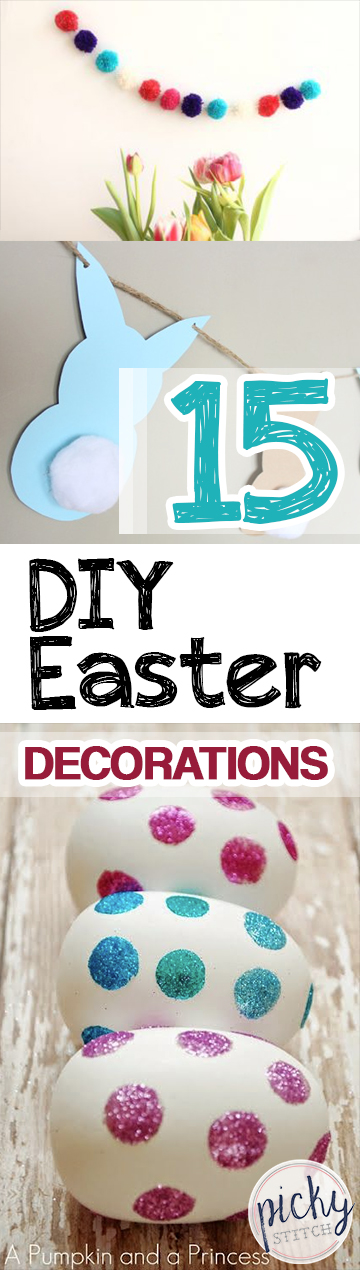 DIY Easter Decor, Easter Decorations, Easy Easter Decorations, Homemade Easter Decorations, Easter Decor, Handmade Easter Decor, Easter, Easter Fun, How to Decorate for Easter, Spring, Spring Decor, Popular Pin