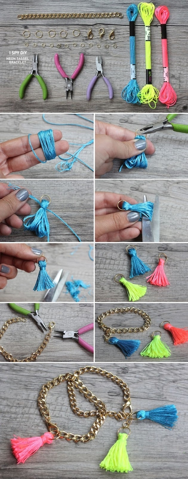 12 Super Simple Homemade Bracelet Tutorials11