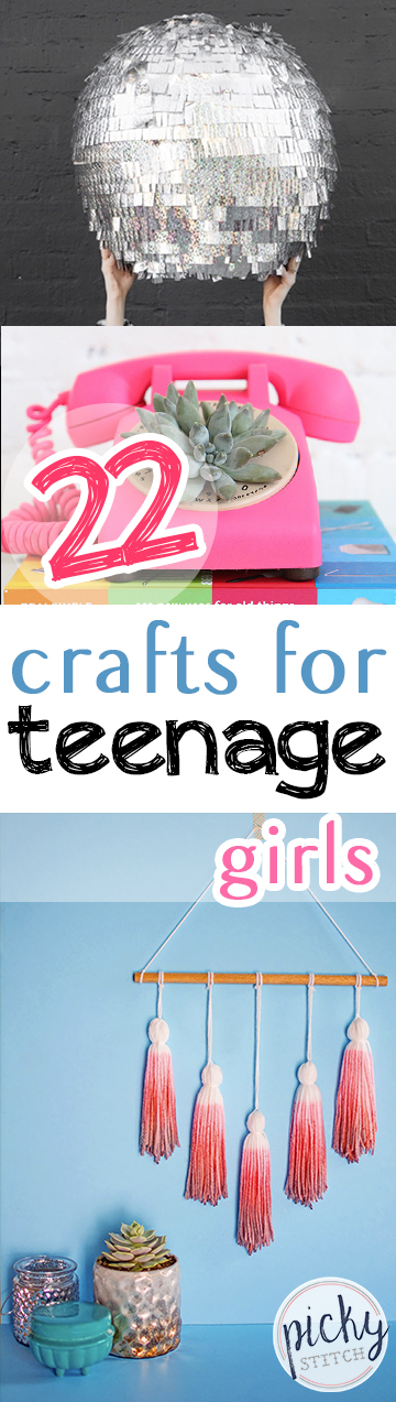 Crafts for Girls, Crafts for Teenage Girls, Teenage Crafts, Easy Crafts for Teens, DIY Home Decor, DIY Bedroom Upgrades for Teens, Craft Ideas for Kids, Quick and Easy Craft Ideas, Popular Pin