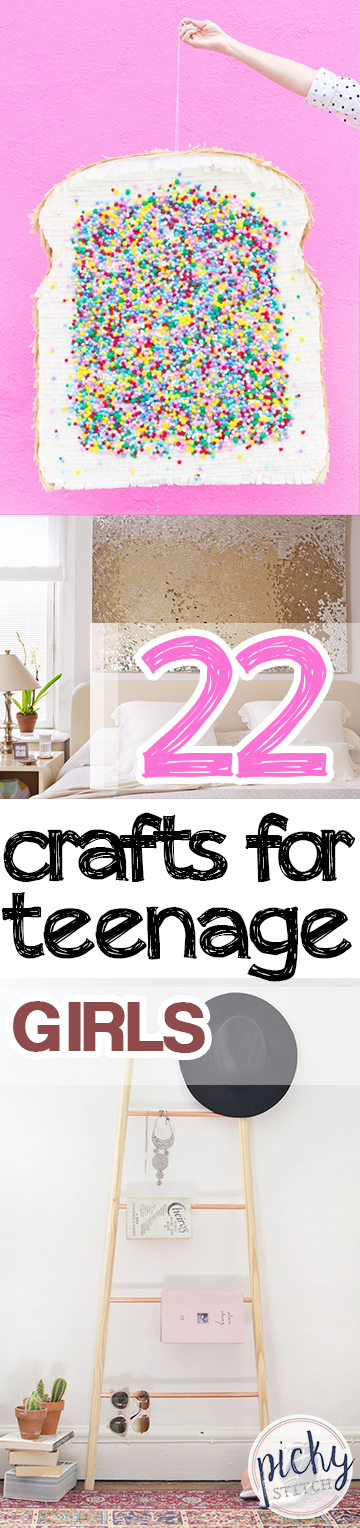 Crafts for Girls, Crafts for Teenage Girls, Teenage Crafts, Easy Crafts for Teens, DIY Home Decor, DIY Bedroom Upgrades for Teens, Craft Ideas for Kids, Quick and Easy Craft Ideas, Popular Pin