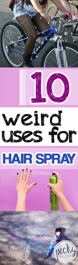 Uses for Hairspray, Weird Things to Do With Hairspray, Hairspray Hacks, Home Hacks, Life Hacks, Things to Do With Hairspray, Popular Pin