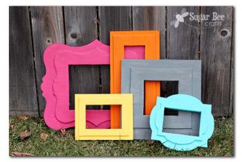 12 DIY Picture Frame Projects7