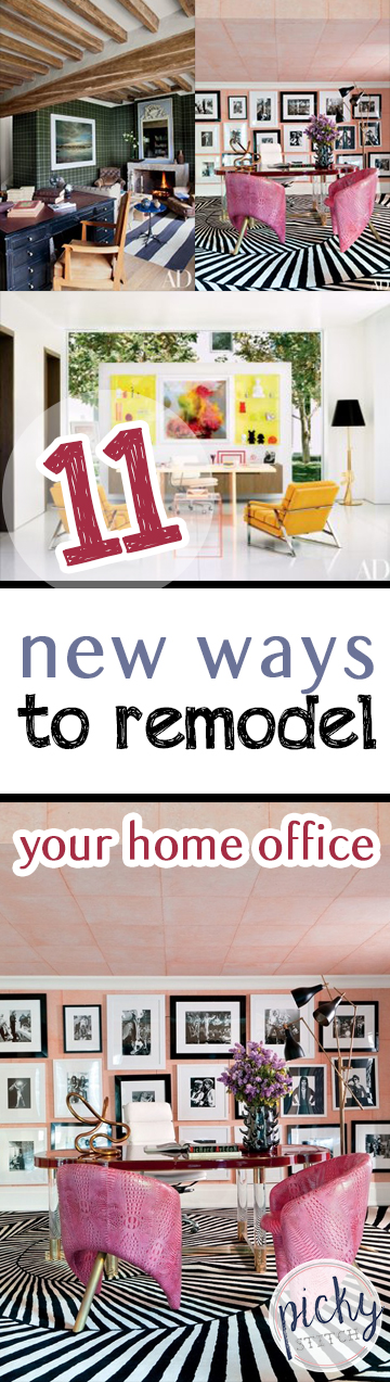 PIN 11 New Ways to Remodel Your Home Office