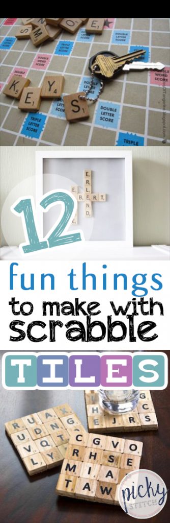 Scrabble, Things to Make With Scrabble Tiles, Scrabble Tile Crafts, Easy Craft Projects, Simple Craft Projects, Repurpose Projects, Things to Do With Old Scrabble TIles, DIY Home,Popular Pin