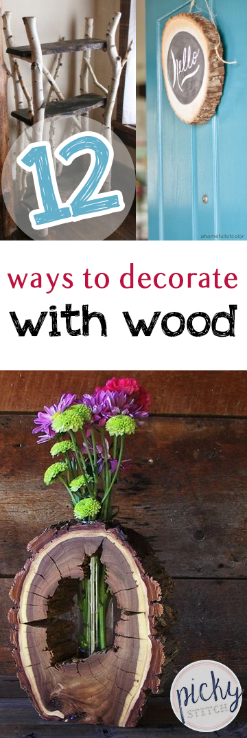 Decorating With Wood, How to Decorate With Wood, Home Decor Ideas, Easy Home Decor Hacks, DIY Home Decor, Wood Decorations for the Home, Quick Decorations for the Home, popular
