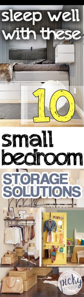 PIN Sleep Well With These 10 Small Bedroom Storage Solutions