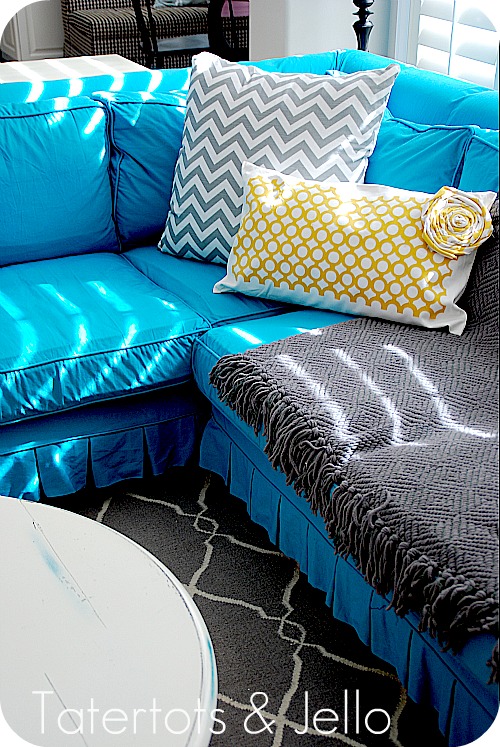 10 DIY Slipcover Projects - DIY Slipcovers, How to Make Your Own Slip Covers, Home Projects, Home Tips and Tricks, DIY Home Improvement, DIY Home Hacks, Crafts, No Sew Crafts, No Sew Slip Cover Projects