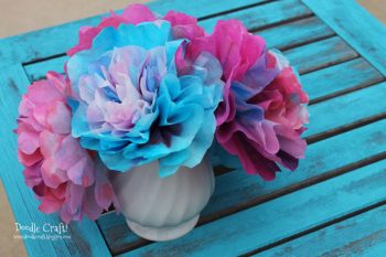 Give The Gift Of Never-Dying Flowers {12 Paper Flower Tutorials} - Paper Flower Crafts, How to Make Paper Flowers, DIY Crafts, Craft Ideas, Easy to Make Crafts, Quick Craft Projects, Fun Gift Ideas