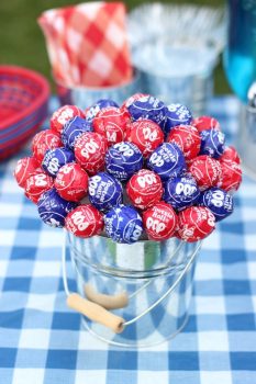 Set Your Table Ablaze! 10 DIY 4th of July Centerpieces| Fourth of July Party Centerpieces, Centerpieces for the 4th, Holiday Centerpieces, DIY Holiday Centerpieces, Holiday Tablescape, Fourth of July Tablescape Ideas, Popular Pin