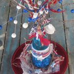 Set Your Table Ablaze! 10 DIY 4th of July Centerpieces| Fourth of July Party Centerpieces, Centerpieces for the 4th, Holiday Centerpieces, DIY Holiday Centerpieces, Holiday Tablescape, Fourth of July Tablescape Ideas, Popular Pin