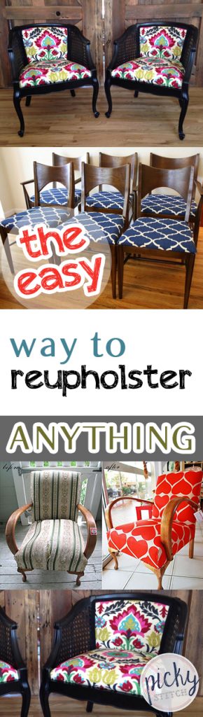The Easy Way to Reupholster ANYTHING| How to Re Upholster Anything, Reupholster Furniture, How to Reupholster Your Furniture Easily, Easy Ways to Reupholster Furniture, DIY Home, DIY Home Decor, Home Remodeling Projects, Remodel Your Furniture, Popular Pin 