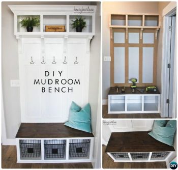 Renovate Your Entryway with a DIY Bench! {10 Tutorials and Projects}| How to Decorate Your Entryway, Entryway Renovation, Entryway Renovation Projects, DIY Home, DIY Home Decor, Popular Pin, DIY Bench Projectss