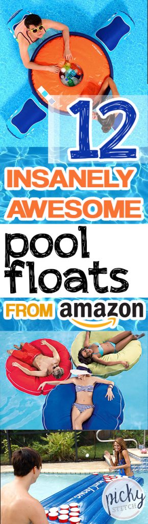 12 Insanely Awesome Pool Floats from Amazon| Pool Floats from Amazon, Pool Floats, Summer Fun, Pool Hacks, Summer, Pool Fun, Popular Pin