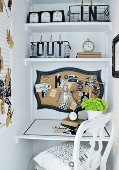 How to Make a Closet Office| Closet Office, Closet Office Projects, Office Project, DIY Home Office, Home Office Projects, DIY Home Office Projects. Popular Projects.