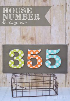 11 Appealing DIY Ways to Display Your Housenumber| How to Display Your House Number, House Number Displays, DIY Ways To DIsplay Your House Number, Displaying Your House Number, Popular Pin 