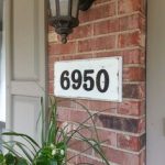 11 Appealing DIY Ways to Display Your Housenumber| How to Display Your House Number, House Number Displays, DIY Ways To DIsplay Your House Number, Displaying Your House Number, Popular Pin 