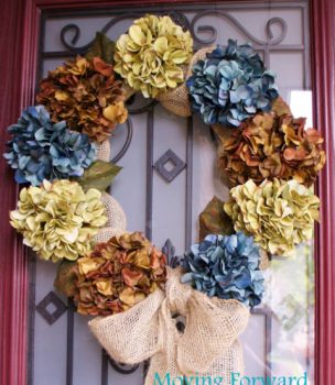 12 Beautiful DIY Fall Wreaths| DIY Fall Wreaths, Wreaths for Fall, Fall Porch Decor, DIY Porch Decor, Fall Wreaths, Front Porch Decor, DIY Front Porch Decor, Popular Pin