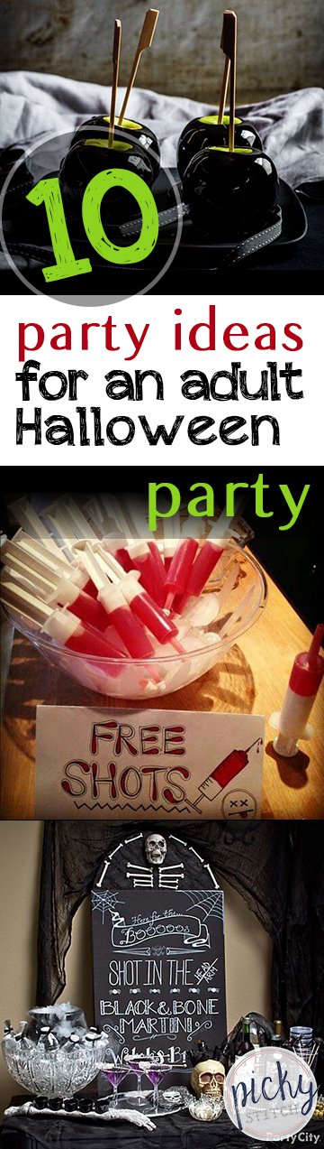 10 Party Ideas for An Adult Halloween Party • Picky Stitch