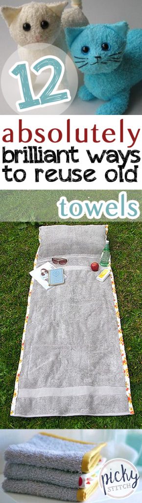 12 Absolutely Brilliant Ways to Reuse Old Towels| How to Reuse Towels, How to Repurpose Towels, Towel Crafts, Repurpose Projects, Easy Repurpose Crafts, DIY Crafts, Crafts for the Home, DIY Home, DIY Home Decor, Home Decor Hacks, Popular Pin #Crafts #CraftProjects #EasyCraftProjects